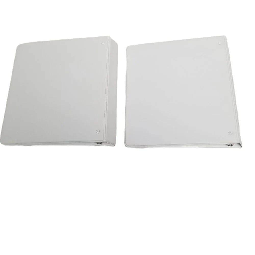 3 Ring View Binders Set of 2 White 1 Inch Office School Organization
